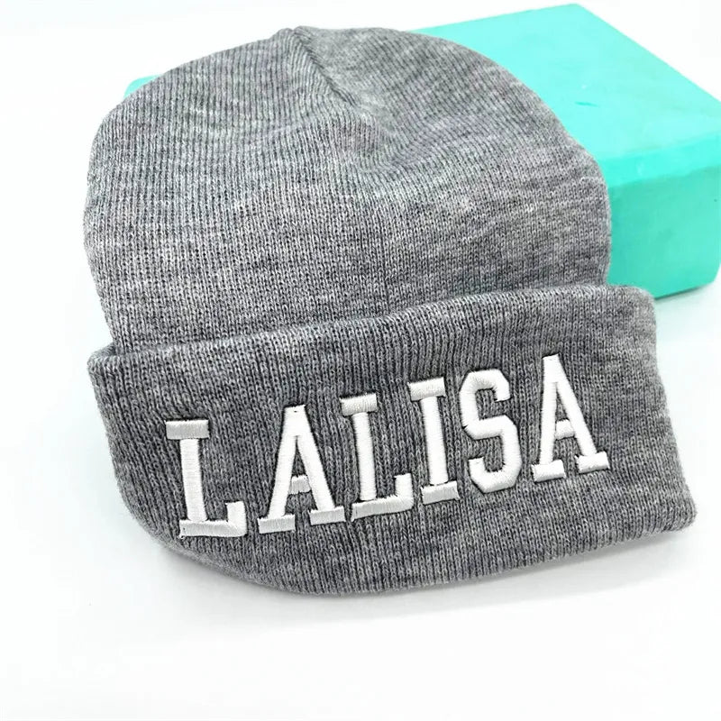 KPOP LALISA Blackpink Knitted Wool Fashion Hat