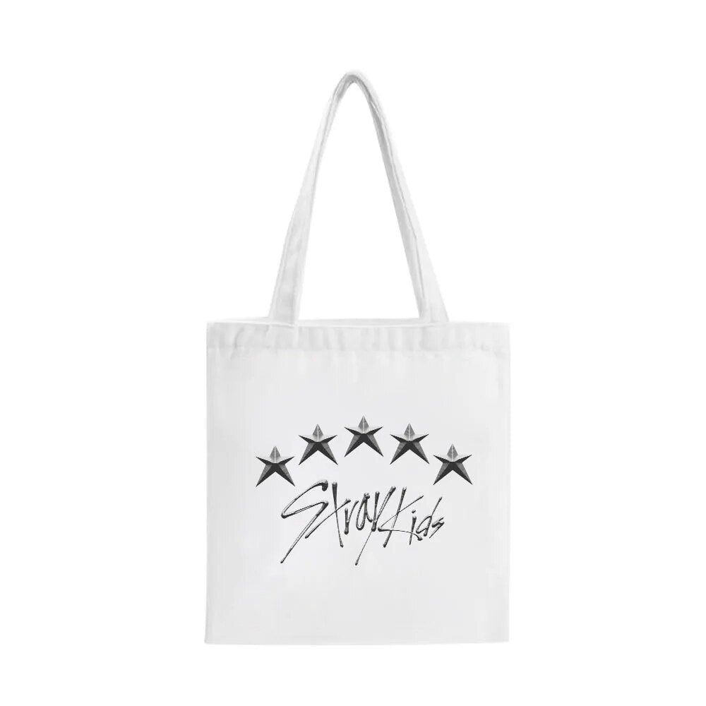 KPOP Stray Kids 5 Star Album Tote Canvas Bag