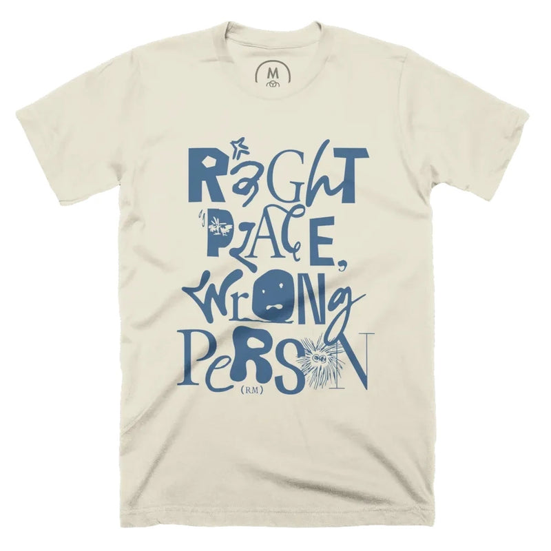 Bangtan RM Right Place Wrong Person Graphic Tee