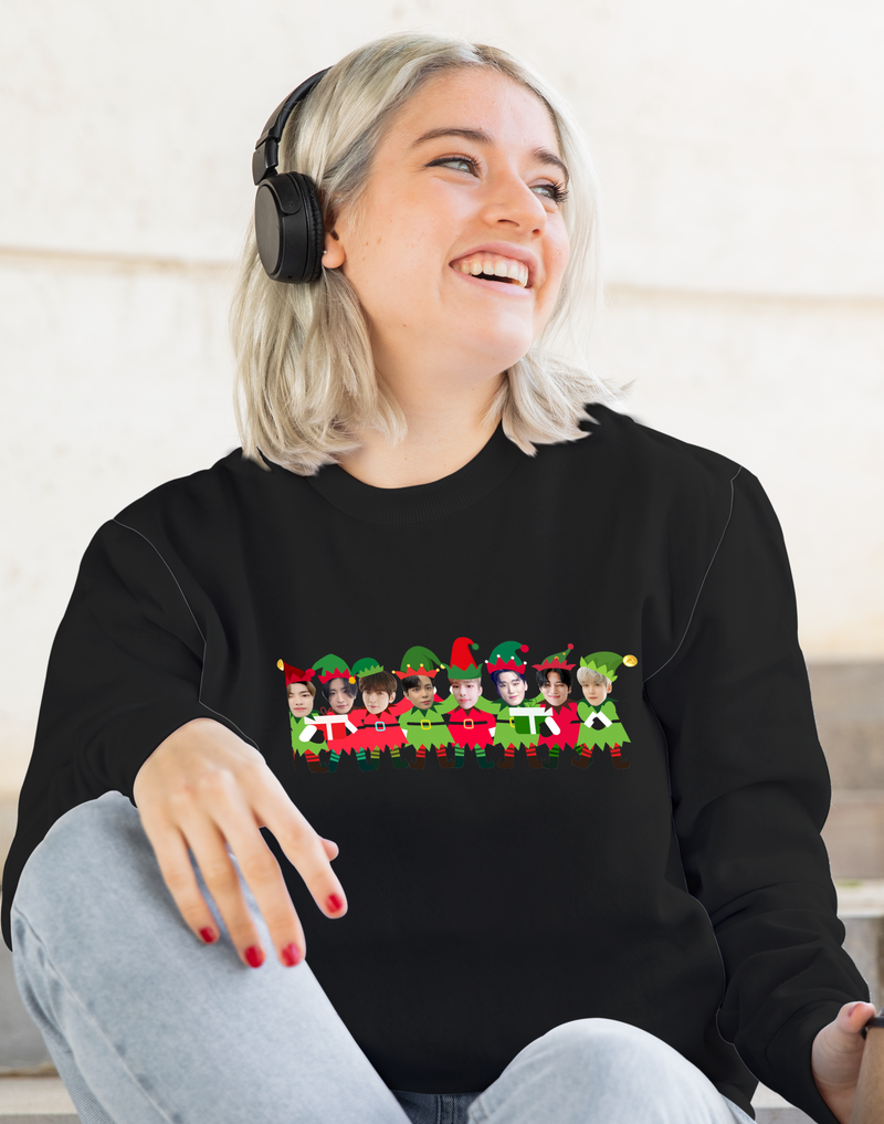 Ateez Holiday Bubble Head Sweater