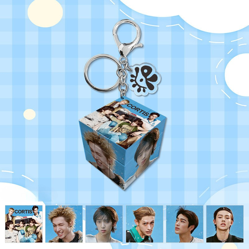 Cortis NEW Group Cube Keychain Accessories