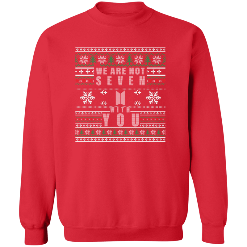 Bangtan Boys We Are Not Seven Holiday Sweater