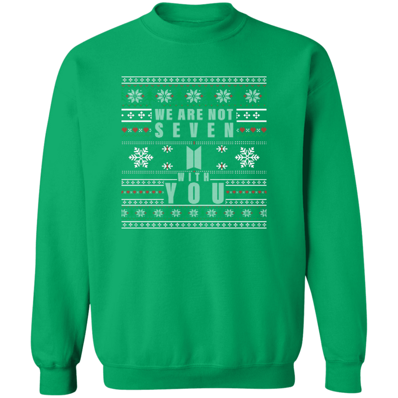 Bangtan Boys We Are Not Seven Holiday Sweater