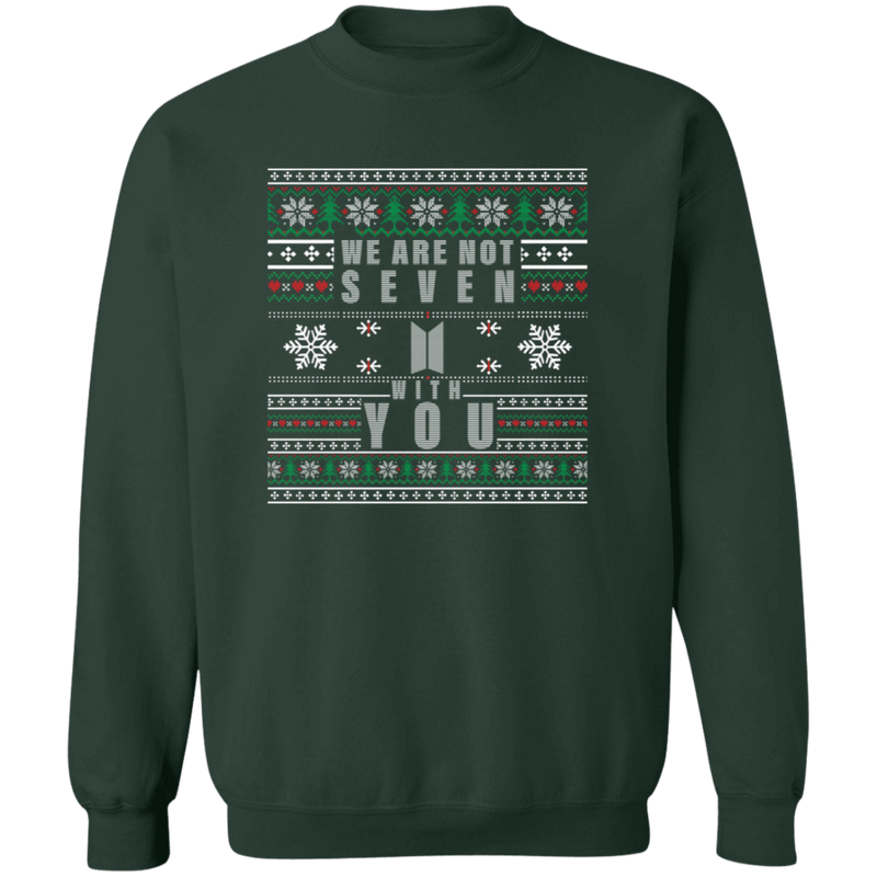 Bangtan Boys We Are Not Seven Holiday Sweater