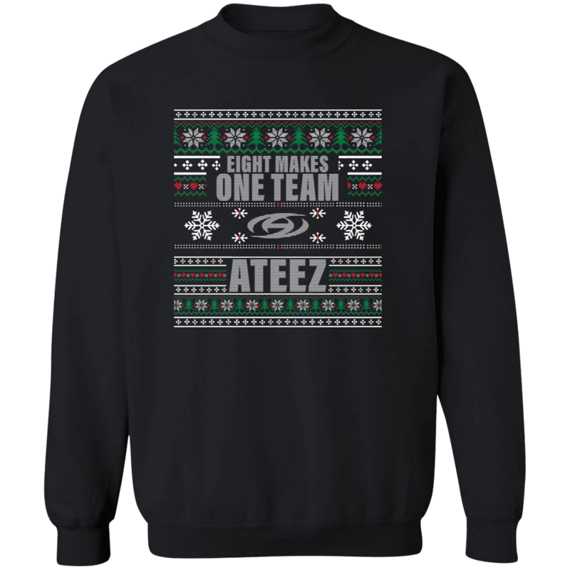 Ateez 8 Makes 1 Team Holiday Sweater