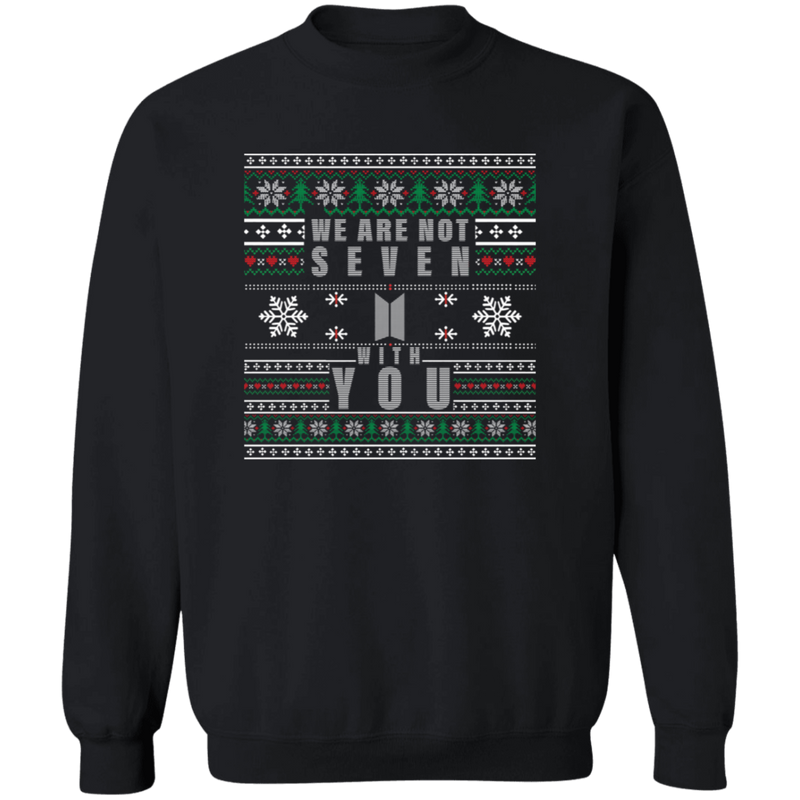 Bangtan Boys We Are Not Seven Holiday Sweater