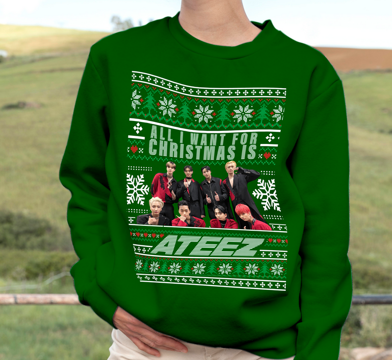 Ateez Holiday Sweater