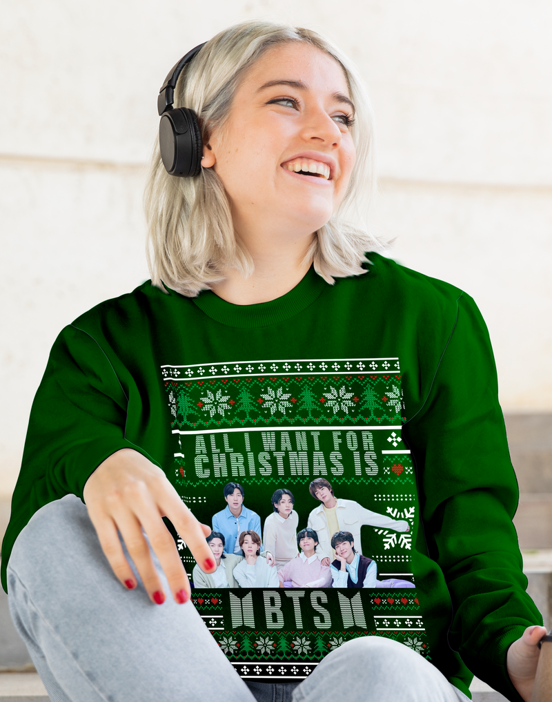 Bangtan Boys Holiday Sweater