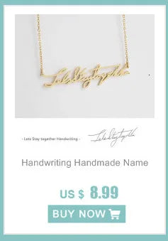 Bangtan Boys Members Signature Necklace Accessories