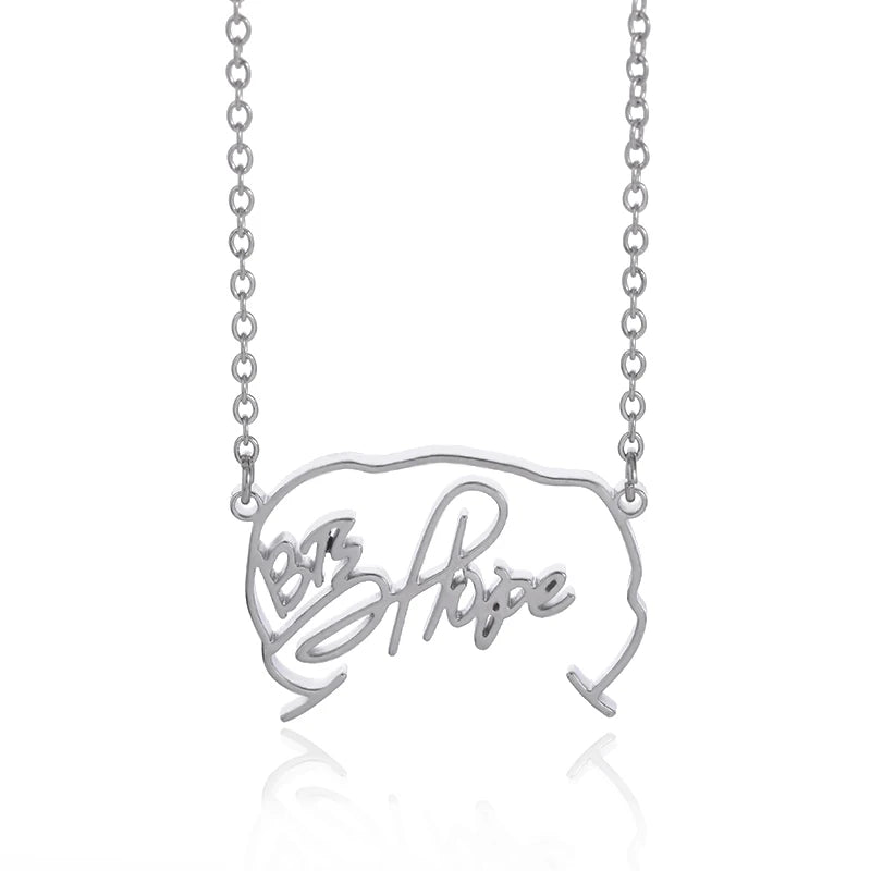 Bangtan Boys Members Signature Necklace Accessories