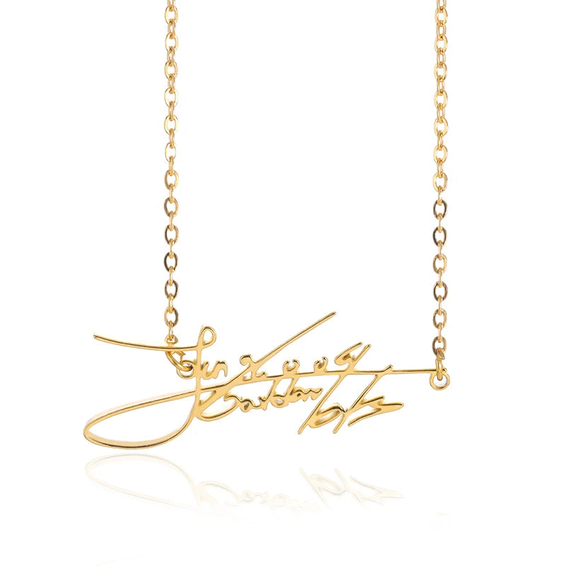 Bangtan Boys Members Signature Necklace Accessories