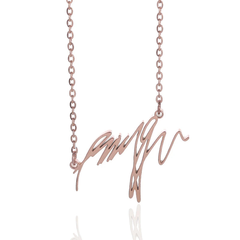 Bangtan Boys Members Signature Necklace Accessories