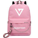 Seventeen Korean Stars Fans Schulreiserucksack