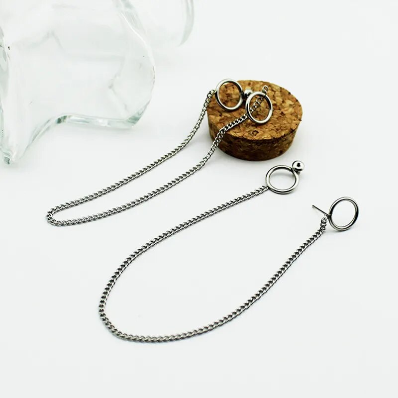 Bangtan Boys V Taehyung Titanium Stainless Steel Earrings