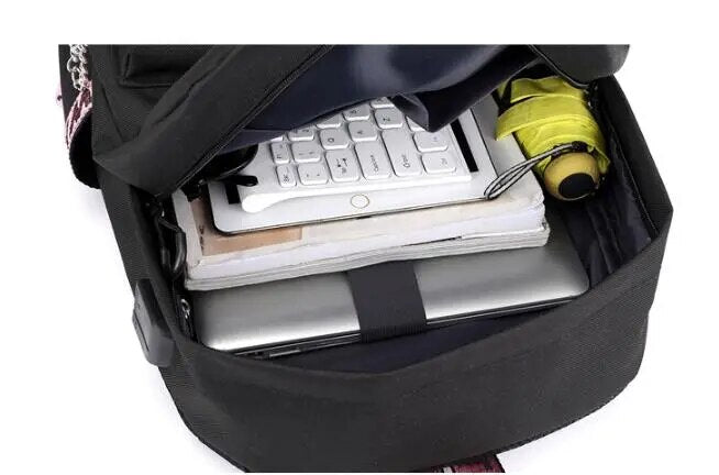 Seventeen Korean Stars Fans School Travel Backpack