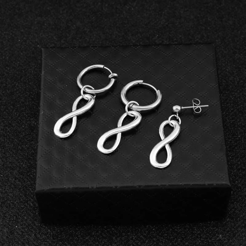 Bangtan Boys JK Infinity Earrings Accessories