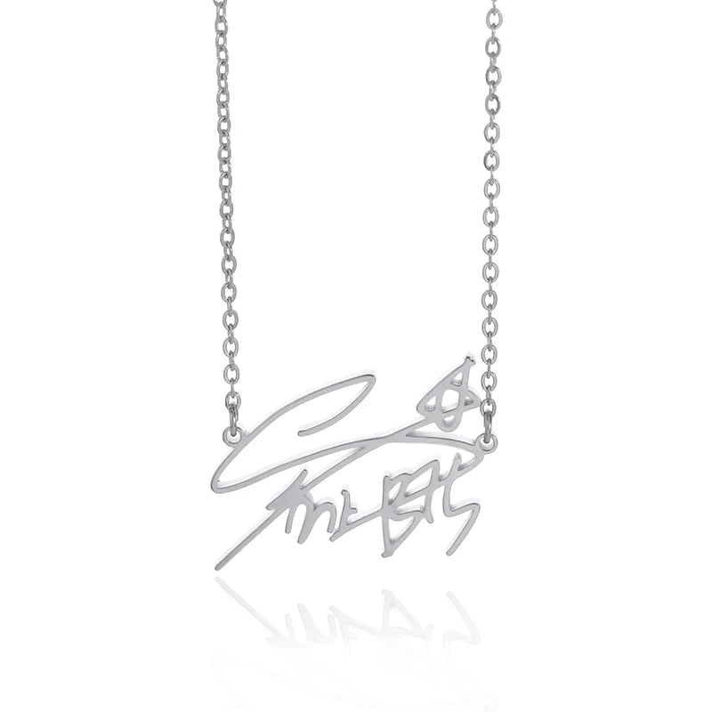 Bangtan Boys Members Signature Necklace Accessories