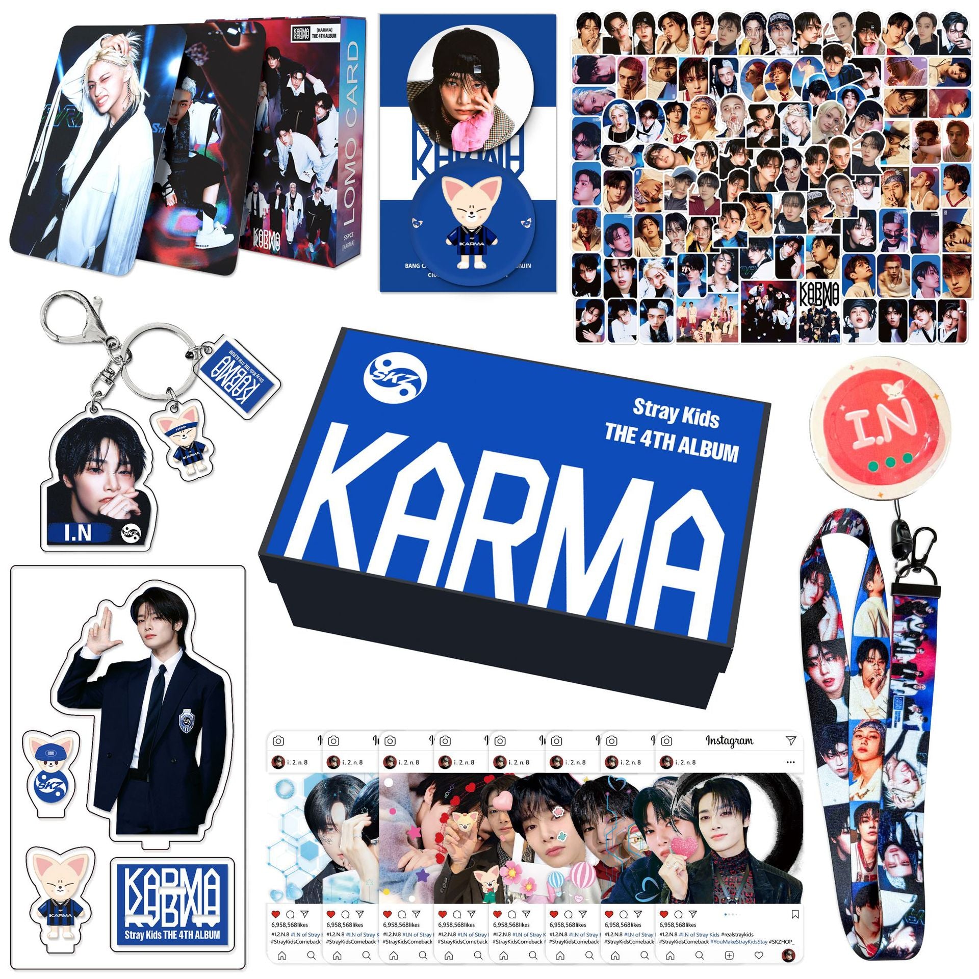 Stray Kids KARMA Album Solo Member Gift Box