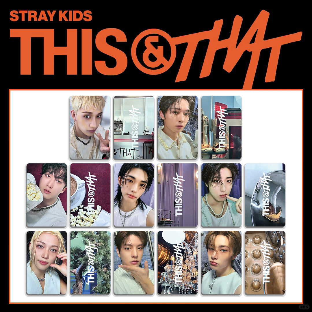 Straykids This & That Photocards Group Set