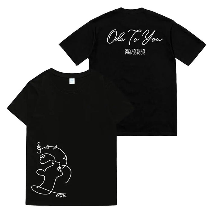 SEVENTEEN ode to you Tシャツ エスクプス S.COUPS Amazon.com: Seventeen World Tour Ode to You T-Shirt Woozi