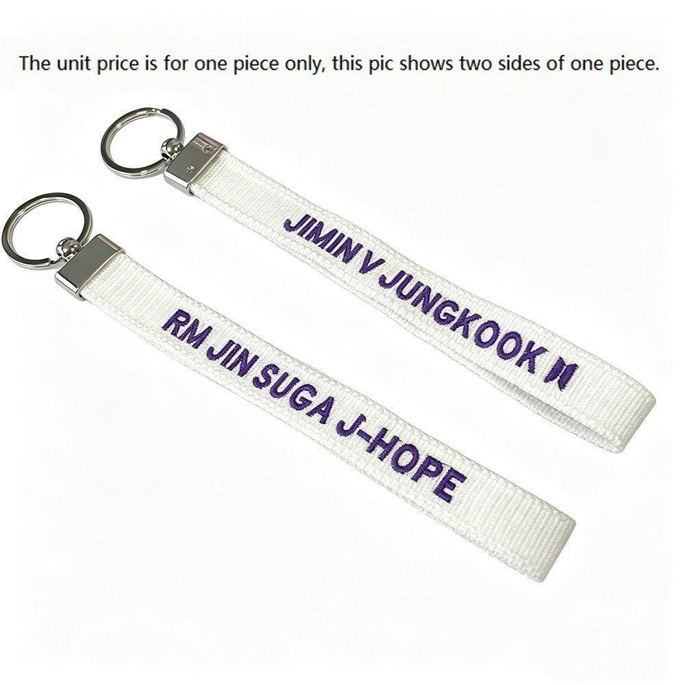 Bangtan Boys Arirang 2026 Embroidered Keychain Accessories