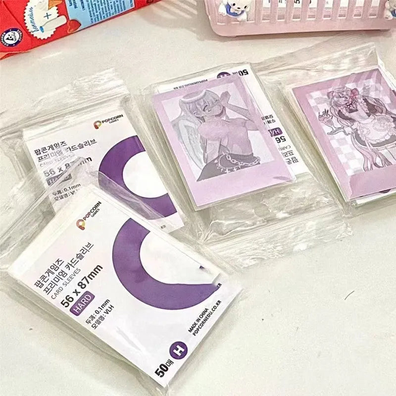 50 Pcs Transparent Photocard Holder for KPOP Merch