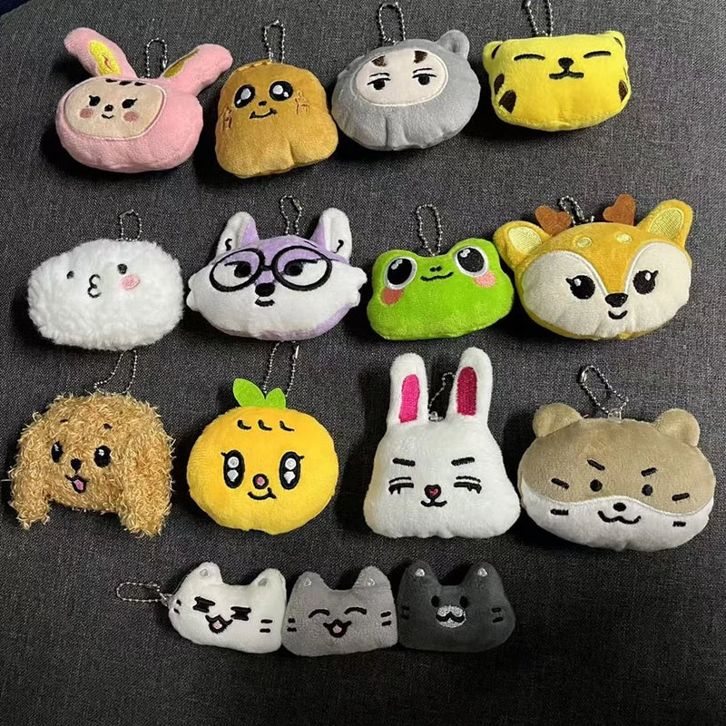 KPOP SVT Plush Doll Keychain Ring