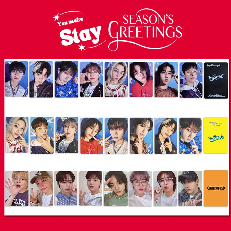 Stray Kids 2025 Season's Greetings Cards Collections