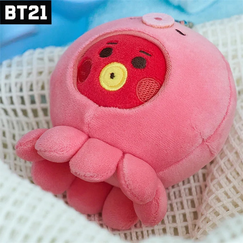 Bangtan21 Plush Doll Pendant Keychain