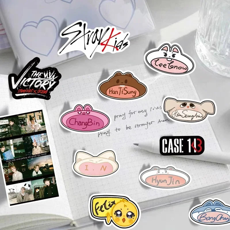 Stray Kids SKZ Scrapbook Stickers