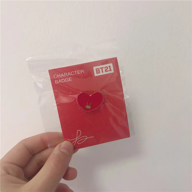 Bangtan21 Brooch Badge Pins Accessories