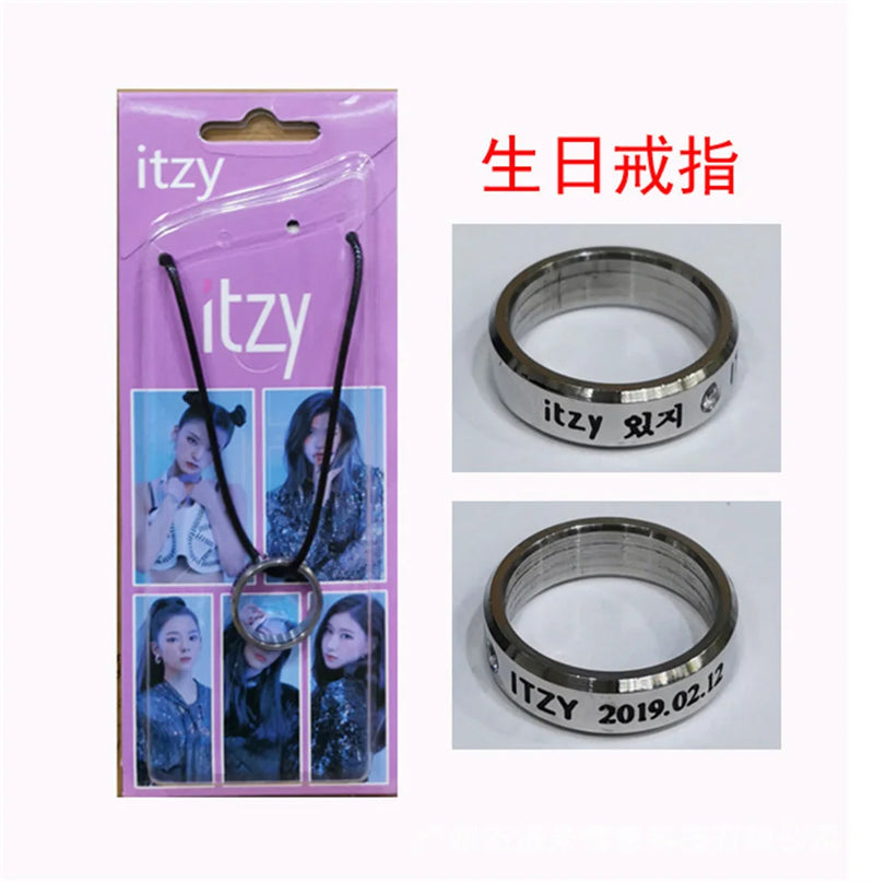 KPOP Random Girl Group Stainless Steel Ring Collection