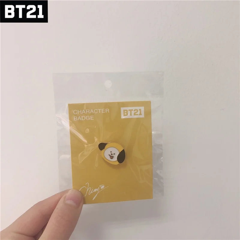 Bangtan21 Brooch Badge Pins Accessories