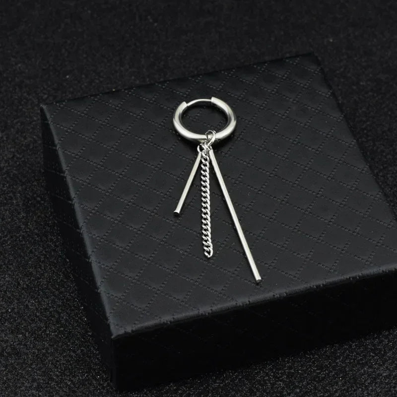 Bangtan Boys Long Tassel Stud Earrings Accessories