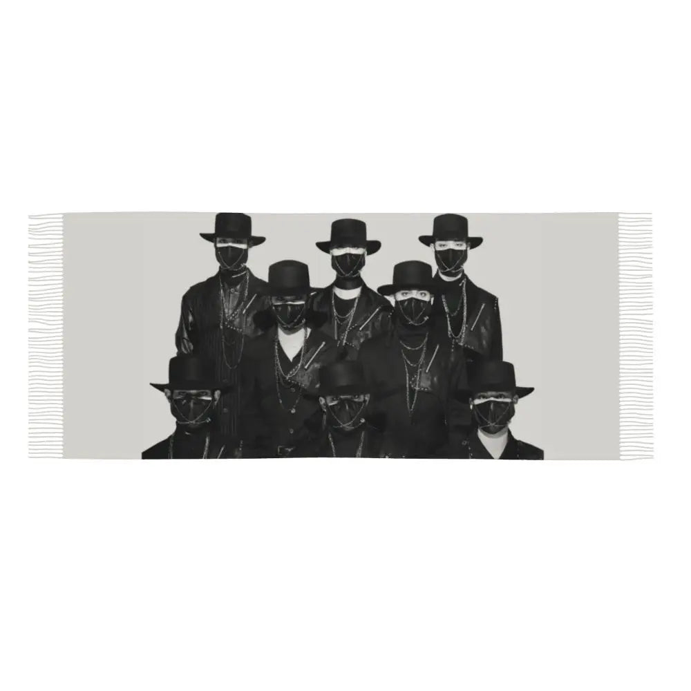 Printed Kpop ATEEZ Logo Scarf