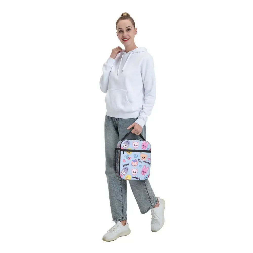 Stray Kids Chk Chk Boom Lunch Bags Container