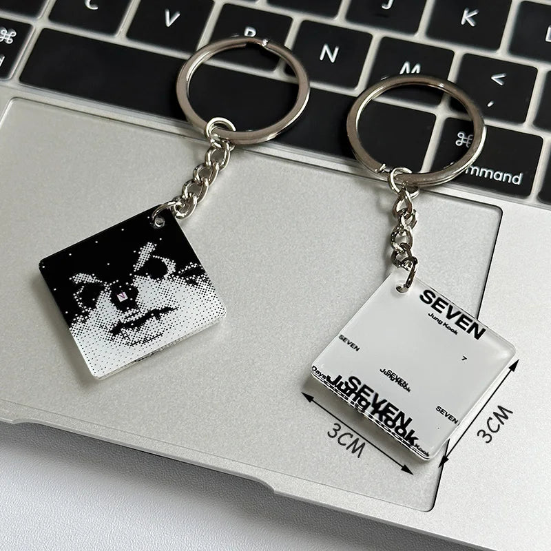 Jung Kook and HYBE artists Acrylic Keychains