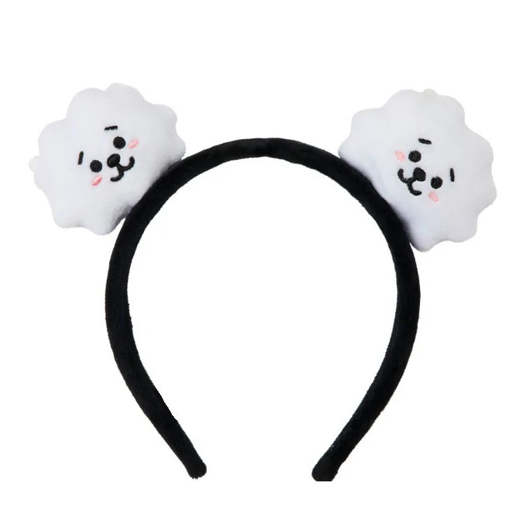 Bangtan21 Kawaii Cartoon Cute Plush Doll Headband