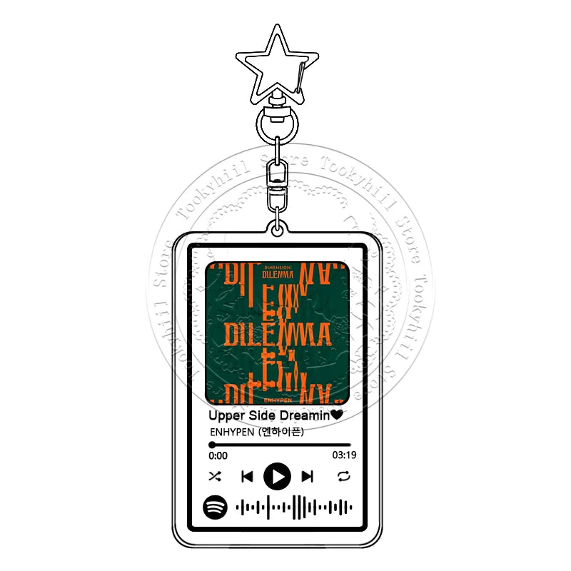 ENHYPEN Music Keychain Keyring Accessories