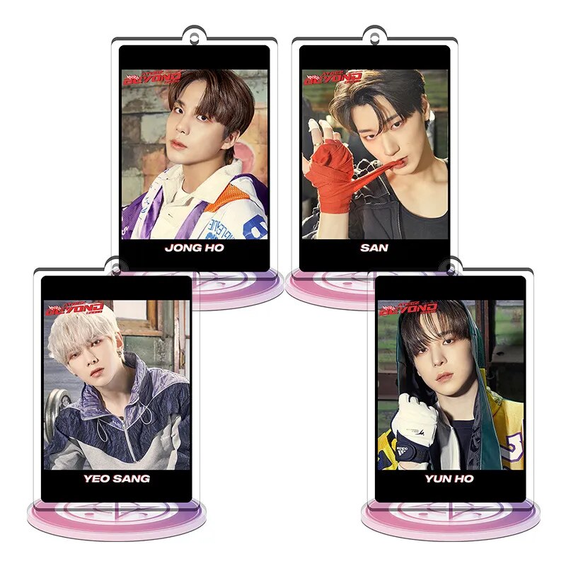 ATEEZ Acrylic Stand Printed Photo Figures