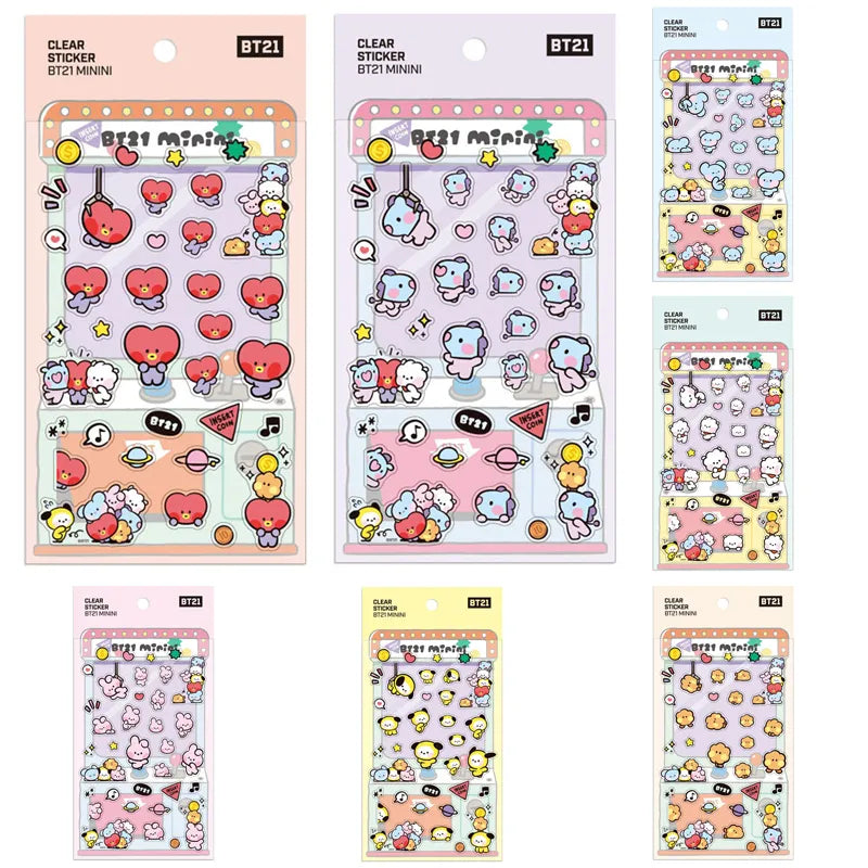 Bangtan21 Mini Stickers Decor