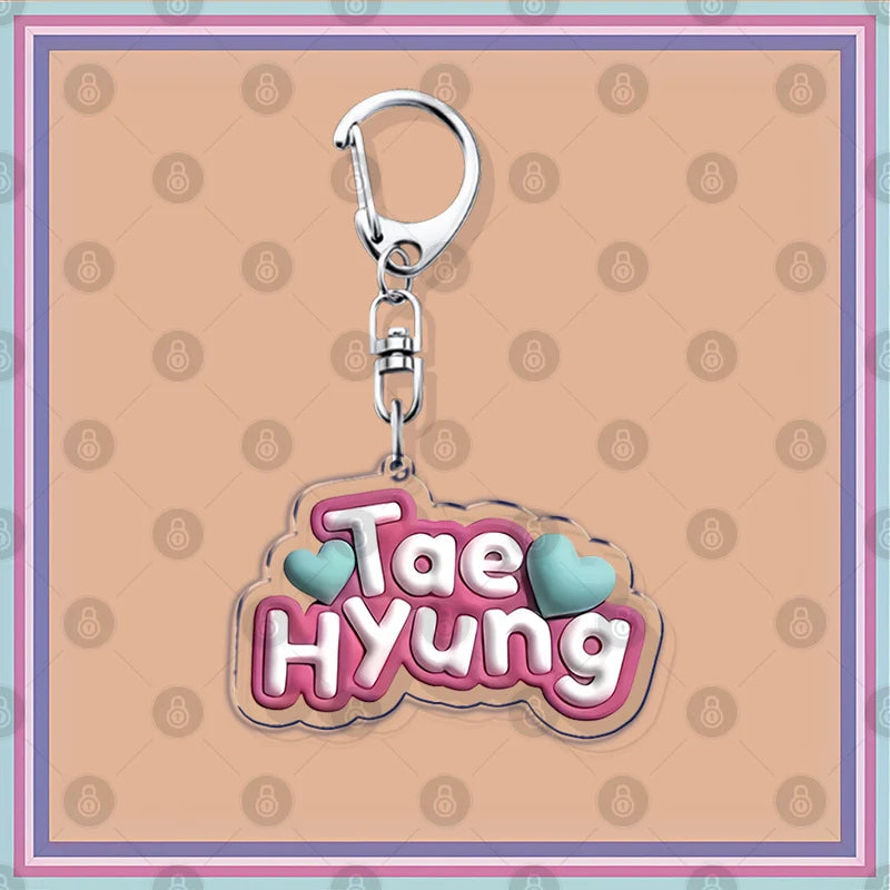 Bangtan Boys Jimin Keychain Ring Accessories