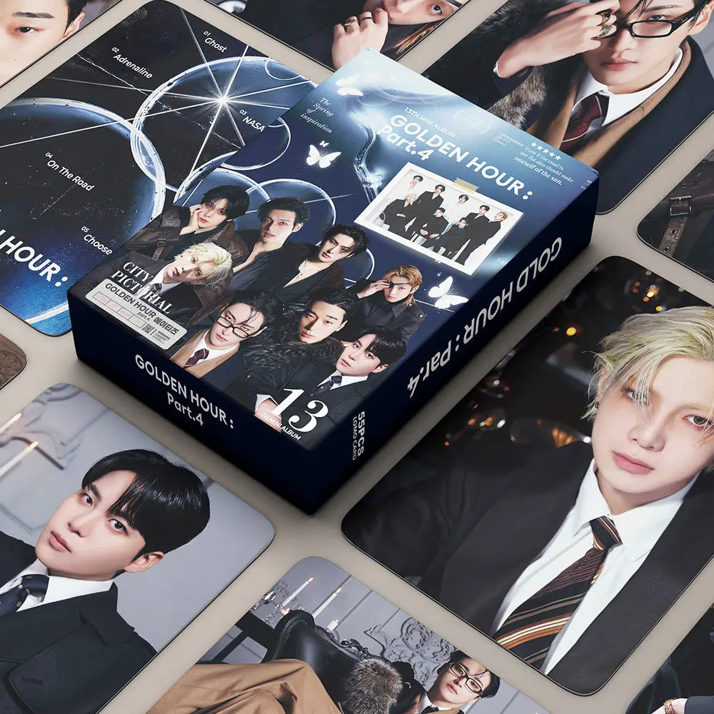 ATEEZ New Album Golden Hour Part 4 Photocards