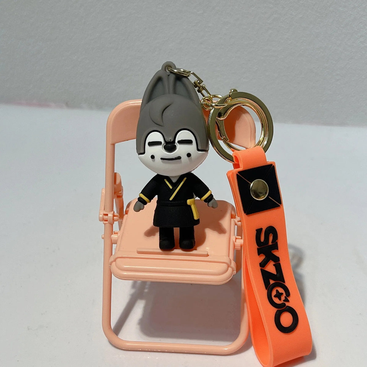 Kpop Stray Kids Mini Figure Cartoon Keychains