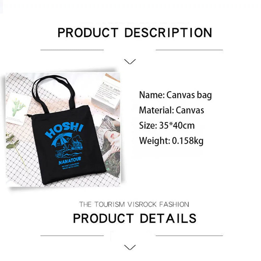KPOP SVT Canvas Travel Tote Bag
