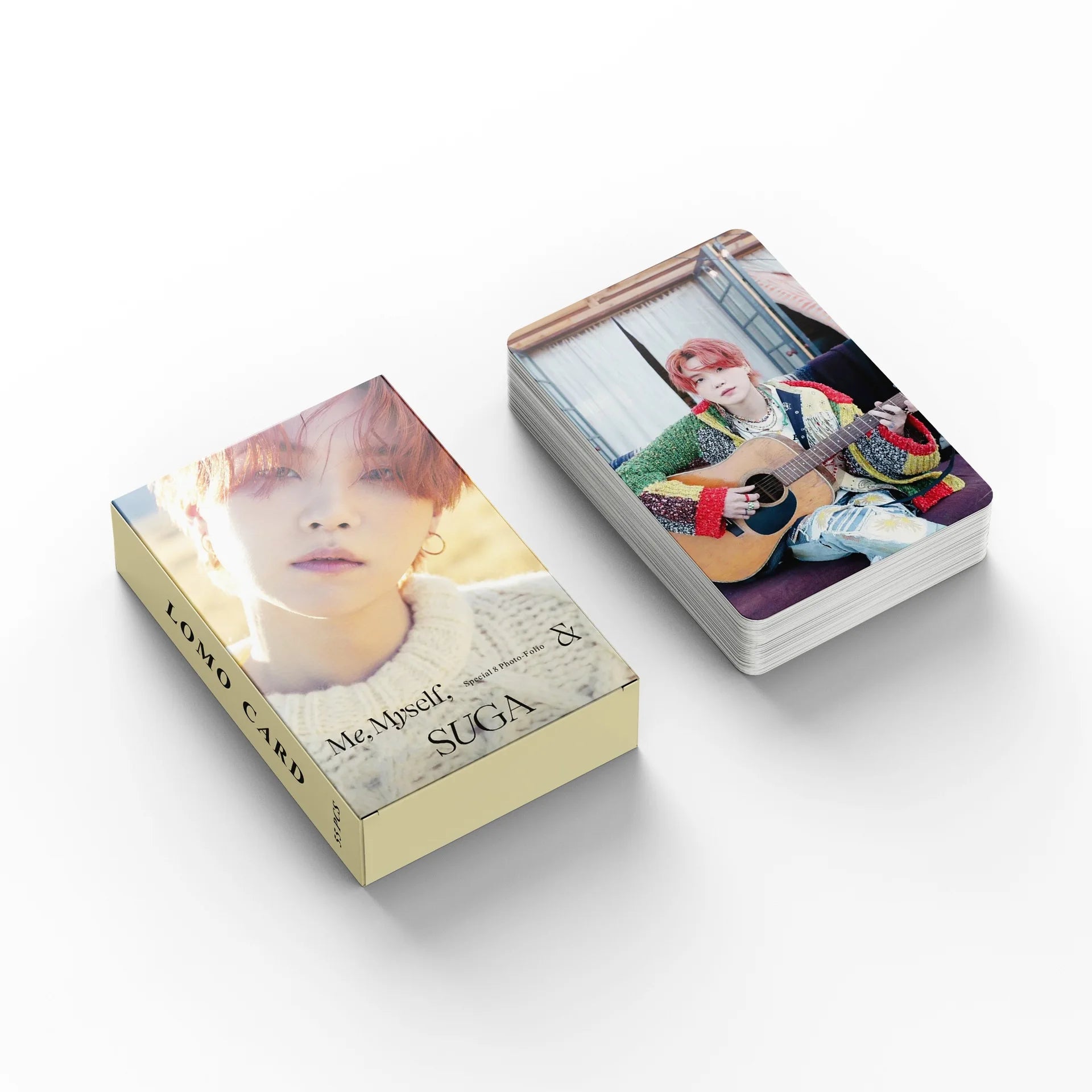 Bangtan Suga Photo Card "Wholly or whole me" Lomo Card Photocards