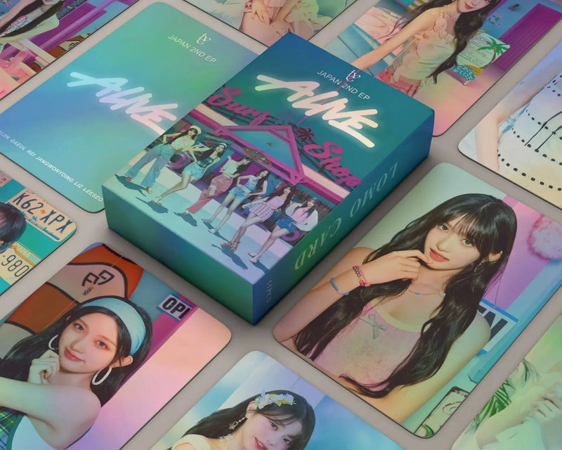 KPOP IVE Alive New Album Laser Lomo Cards Collection