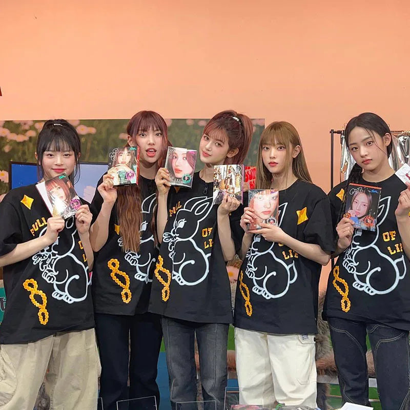 Newjeans Oversized T Shirt Summer Clothes