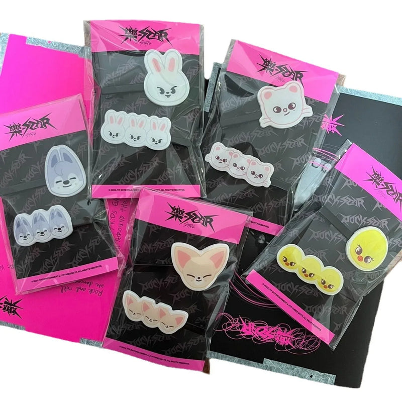 Kpop Stray Kids Skzoo Hair Clip Set Accessories