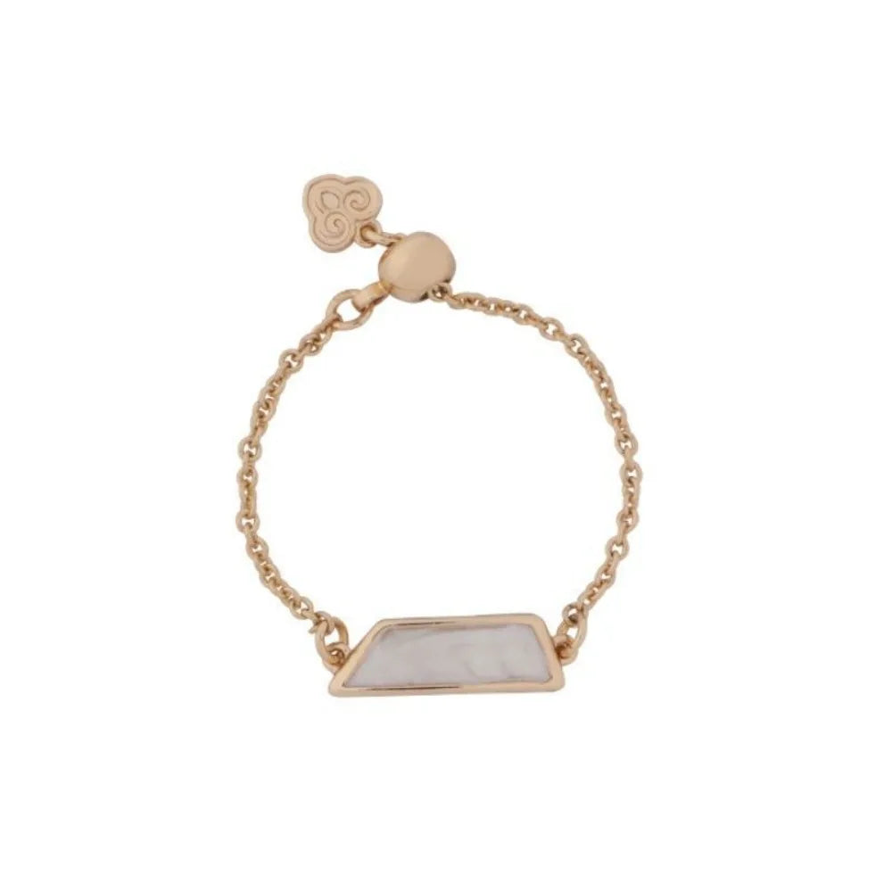 Bangtan Fashion Beaded Chain Ring